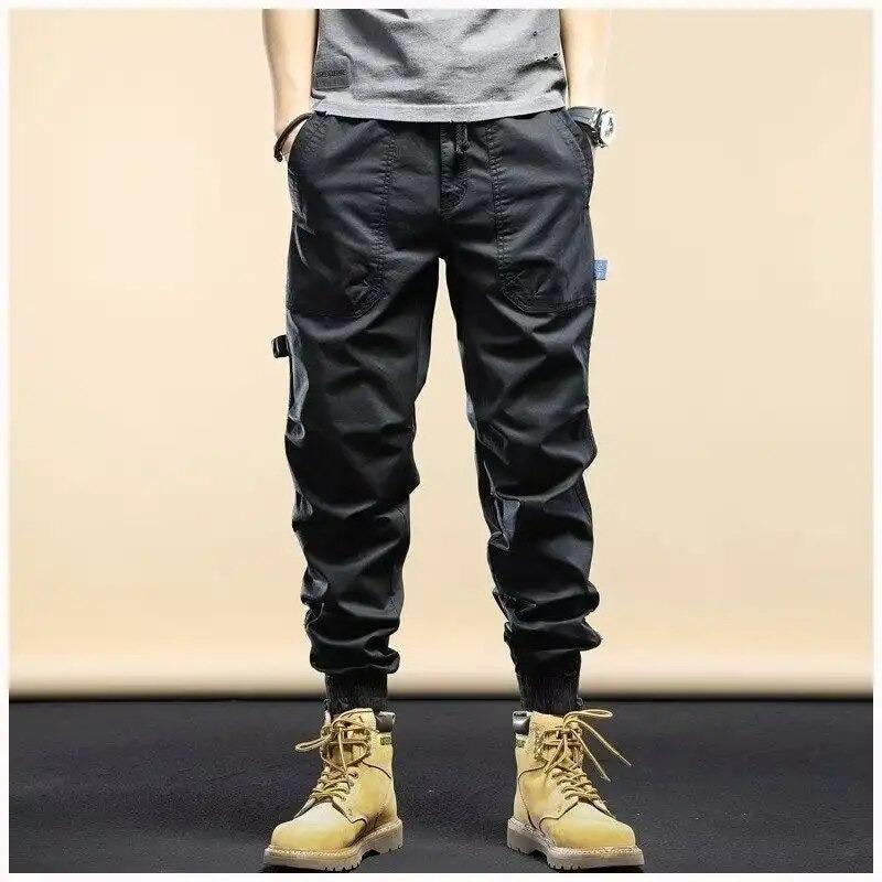 Men's Cargo Pants Cotton Sweatpants Jogger